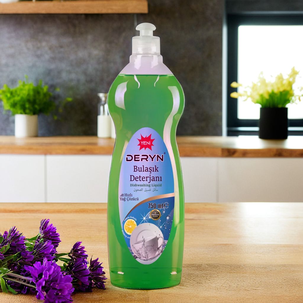 Deryn bor katkılı bulaşık deterjanı - Doğal ve etkili temizlik